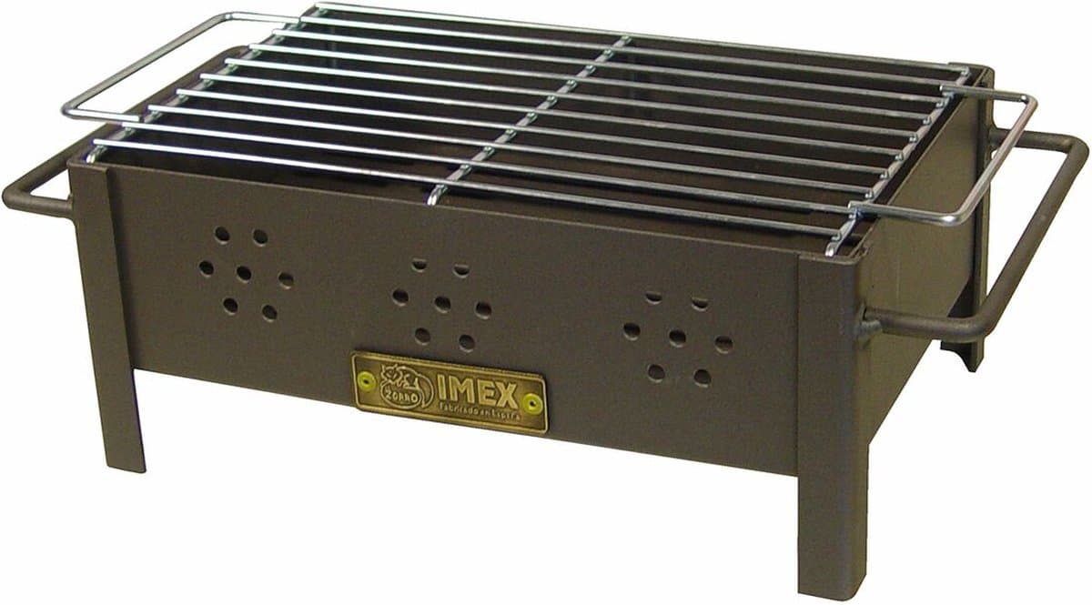 Barbecue Imex el Zorro Desktop Grill Antraciet Zwart 31 x 21 x 14 cm — afbeelding 1
