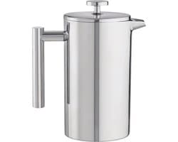 Maevory French Press Koffiemaker - Cafetière - Dubbelwandig - RVS - 350ml