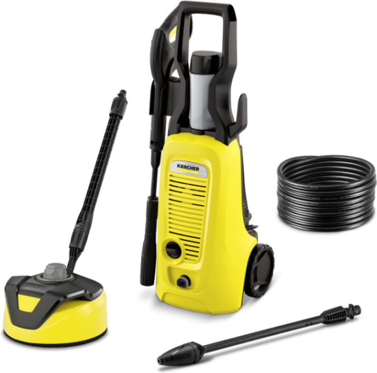 Kärcher K 4 UNIVERSAL EDITION T5 hogedrukreiniger Compact Electrisch 420 L/u 1800 W Zwart, Geel — afbeelding 1