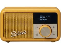 DAB+ radio ROBERTS Revival Petite 2 sunburst yellow