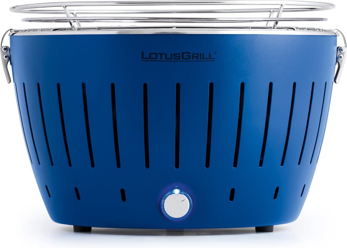 LotusGrill Classic Tafelbarbecue - Ø350mm - Diepblauw — afbeelding 1
