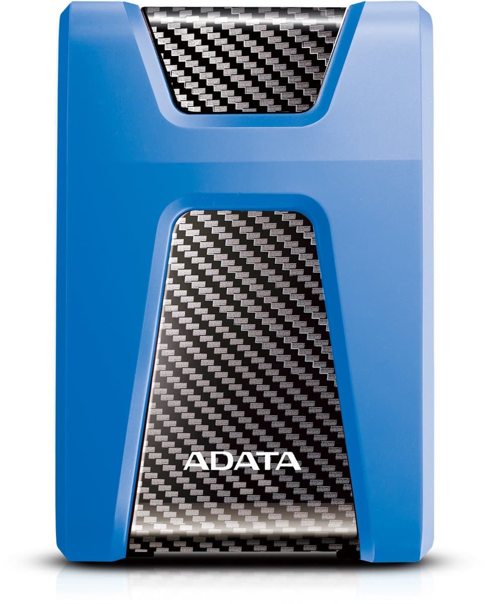 ADATA DashDrive Durable HD650 - Externe harde schijf - 1 TB BLAUW — afbeelding 1