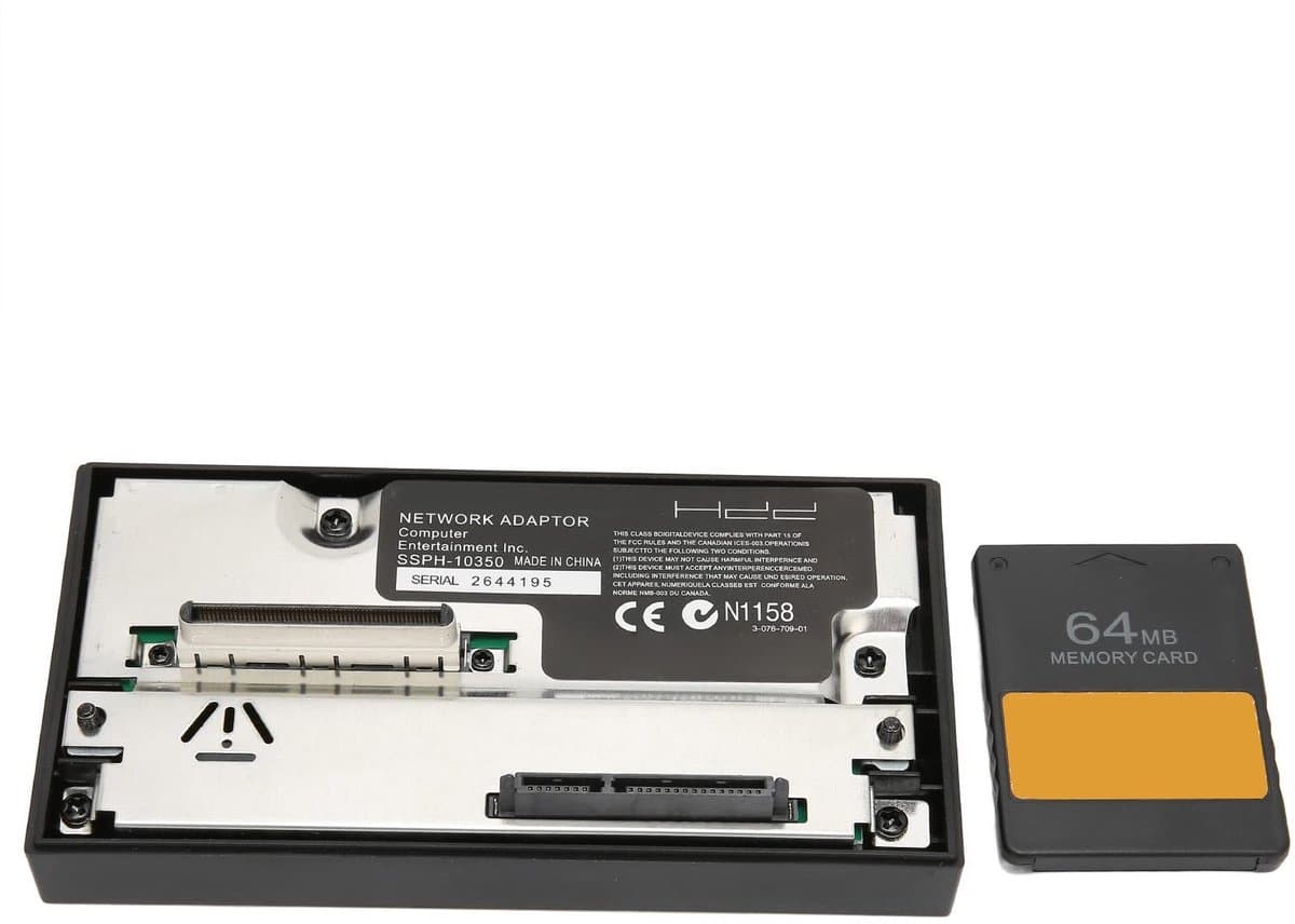 Cosensi - Dailygoods - Dailygoody - netwerkadapter - Harde Schijfadapter - Ondersteunt Tot 2 TB HDD - Inclusief Gratis McBoot - Ideaal voor PS2 - Betrouwbare Geheu... — afbeelding 1