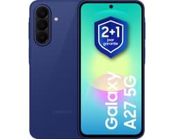Samsung Galaxy A27 5G - 128GB - Blue +1 jaar extra garantie