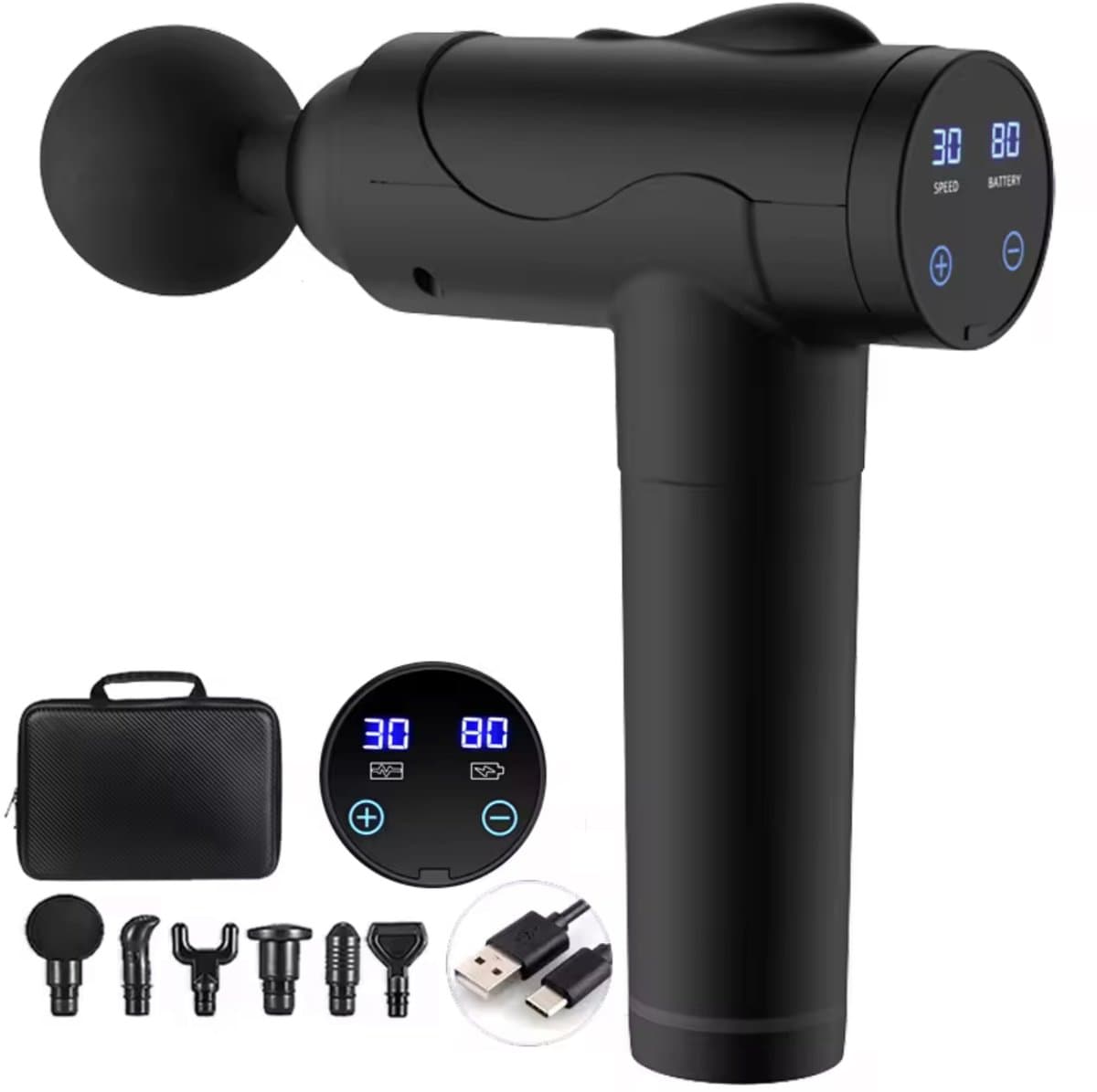 VELTRR® Massage Gun Professioneel - Massage Apparaat - Theragun — afbeelding 1
