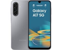 Samsung Galaxy A17 - Smartphone - 5G - 4/128GB - Grijs