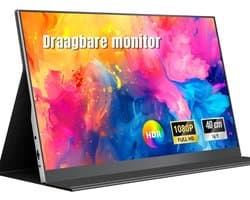 AHD® Portable Monitor - Draagbare Monitor - Portable Monitoren - Portable Monitor Laptop - Zwart - 41cm x 27cm x 6cm
