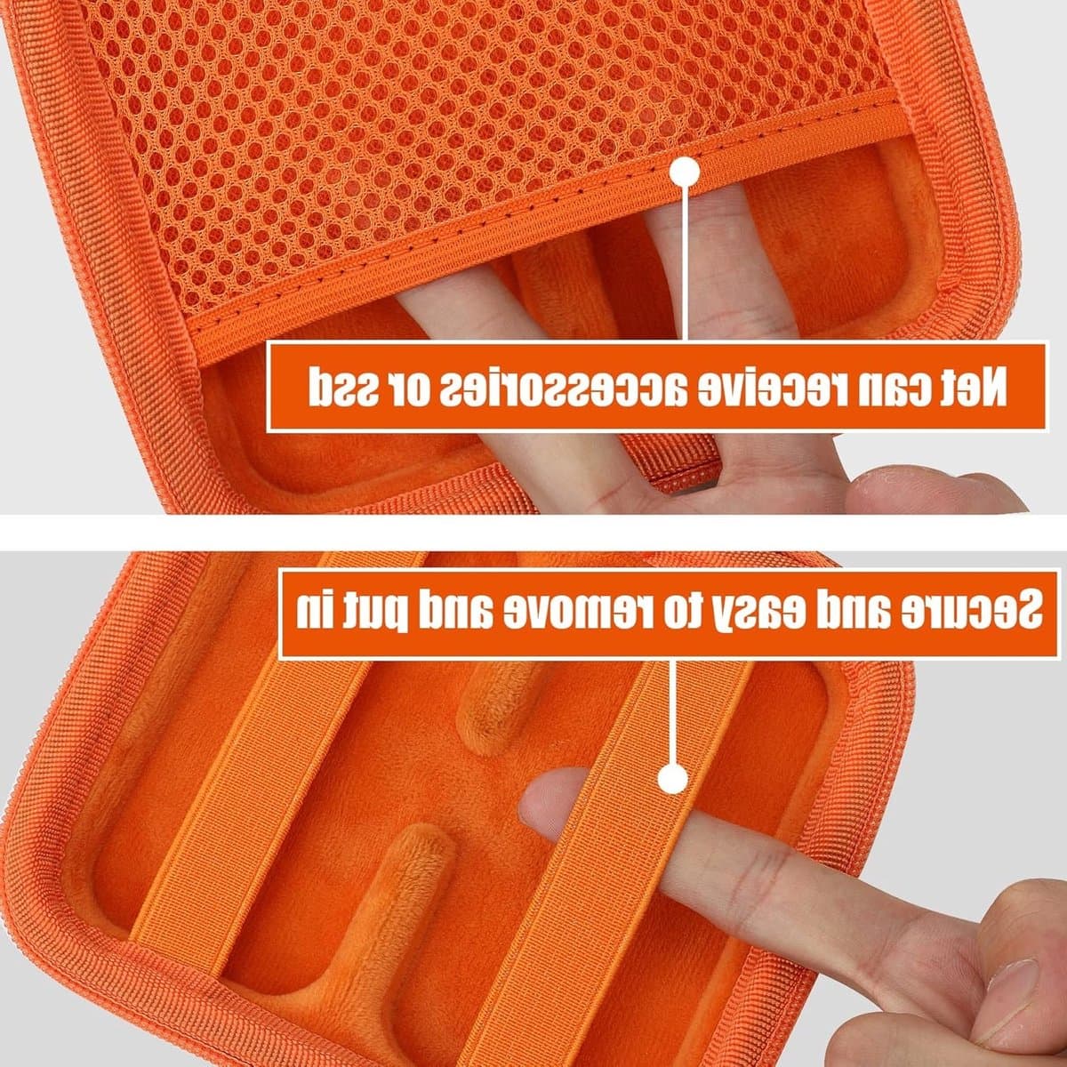 Duurzame Hard Case voor Portable SSD, Bescherming voor Externe Opslag, Schokbestendig en Waterdicht — afbeelding 1