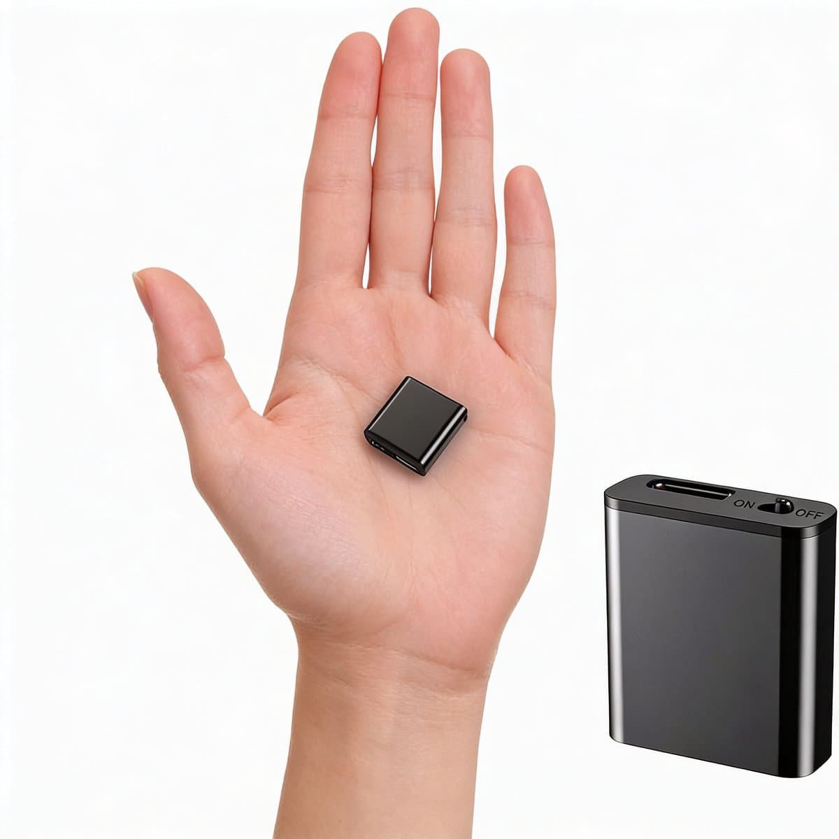 Afluisterapparatuur 32GB - Mini spraakgestuurde recorder - micro-opnameapparaat - digitale kleine geluidsrecorder — afbeelding 1