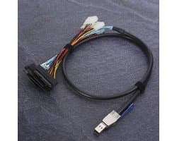 Allecto - Externe Harde Schijf Kabel - Sff-8644 naar Sff-8482 - 1