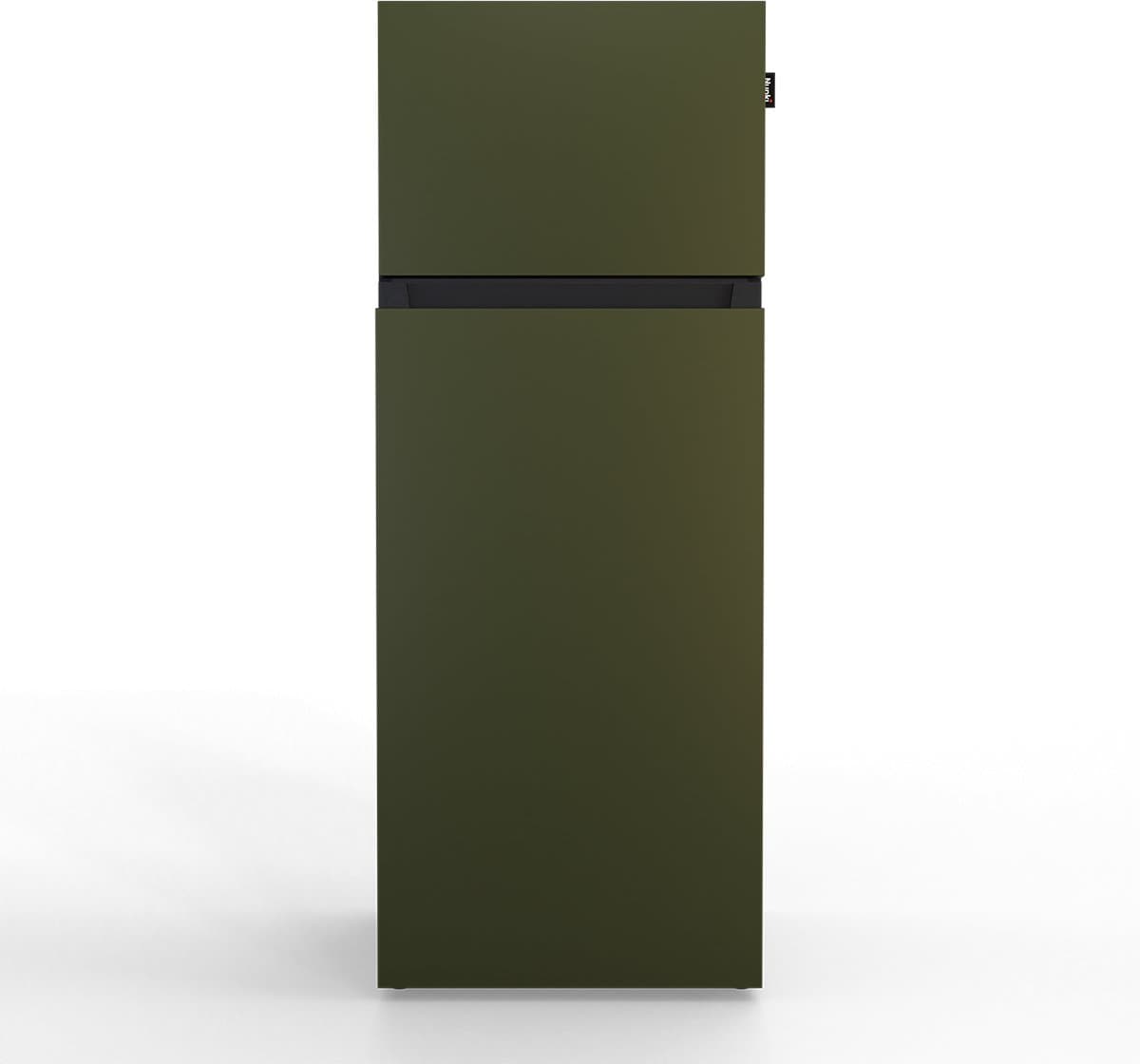 NUNKI MEDIUM-FMIL / Dubbel-Deurs Koelkast, E Klasse, 206l, Military Green, Matte (FRONT only) — afbeelding 1