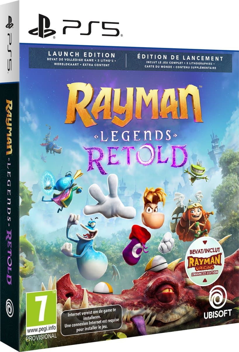 Rayman Legends: Retold - Launch Edition - PS5 — afbeelding 1