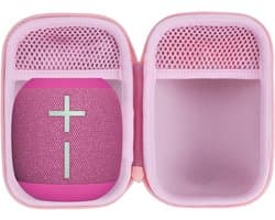 Opbergtas voor Ultimate Ears WONDERBOOM 4 3 2 - Draagbare Waterdichte Bluetooth Speaker Bescherming en Accessoires (Rode Tas)