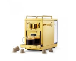 Sjöstrand The Original 2.0 - Espresso Capsule Machine - Brass - Goud
