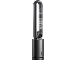 Staande ventilator - Bladloze koeler - Zomerse verkoeling - Stil ontwerp - 115 cm hoog - Wit — afbeelding 1
