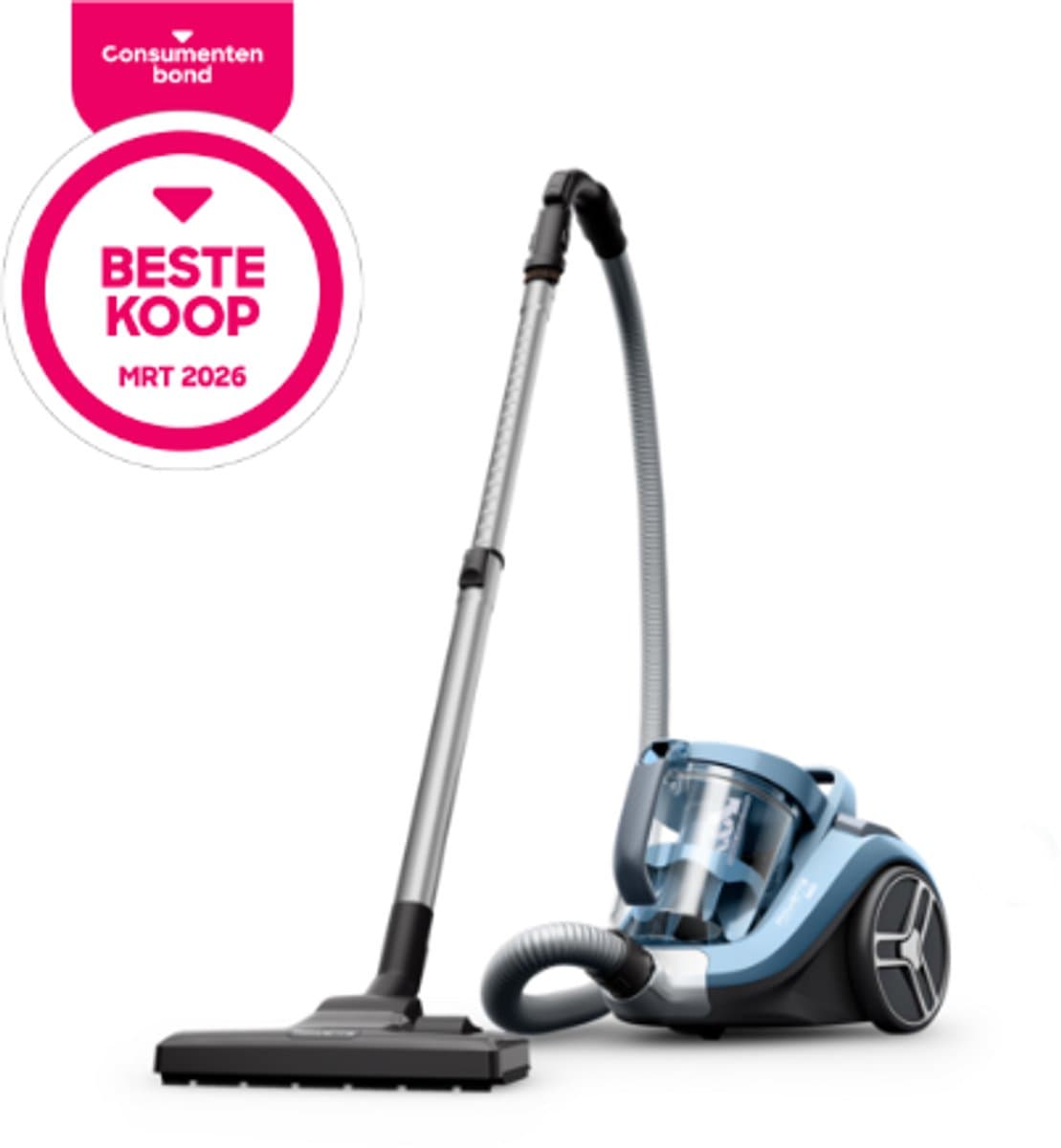 Rowenta Compact Power XXL RO4B11 - Stofzuiger - Zonder Zak - Compact - Krachtige Zuigkracht - Eenvoudig in Gebruik — afbeelding 1