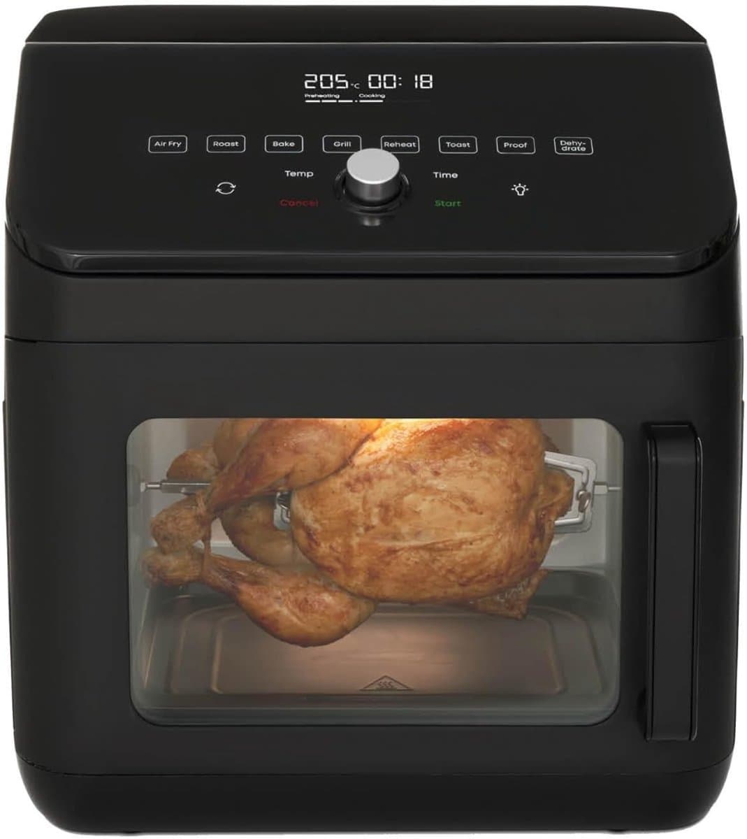 RVV® Heteluchtoven - Oven - Airfryer Oven - 13 Liter - Zwart - 35cm x 38cm x 35cm — afbeelding 1