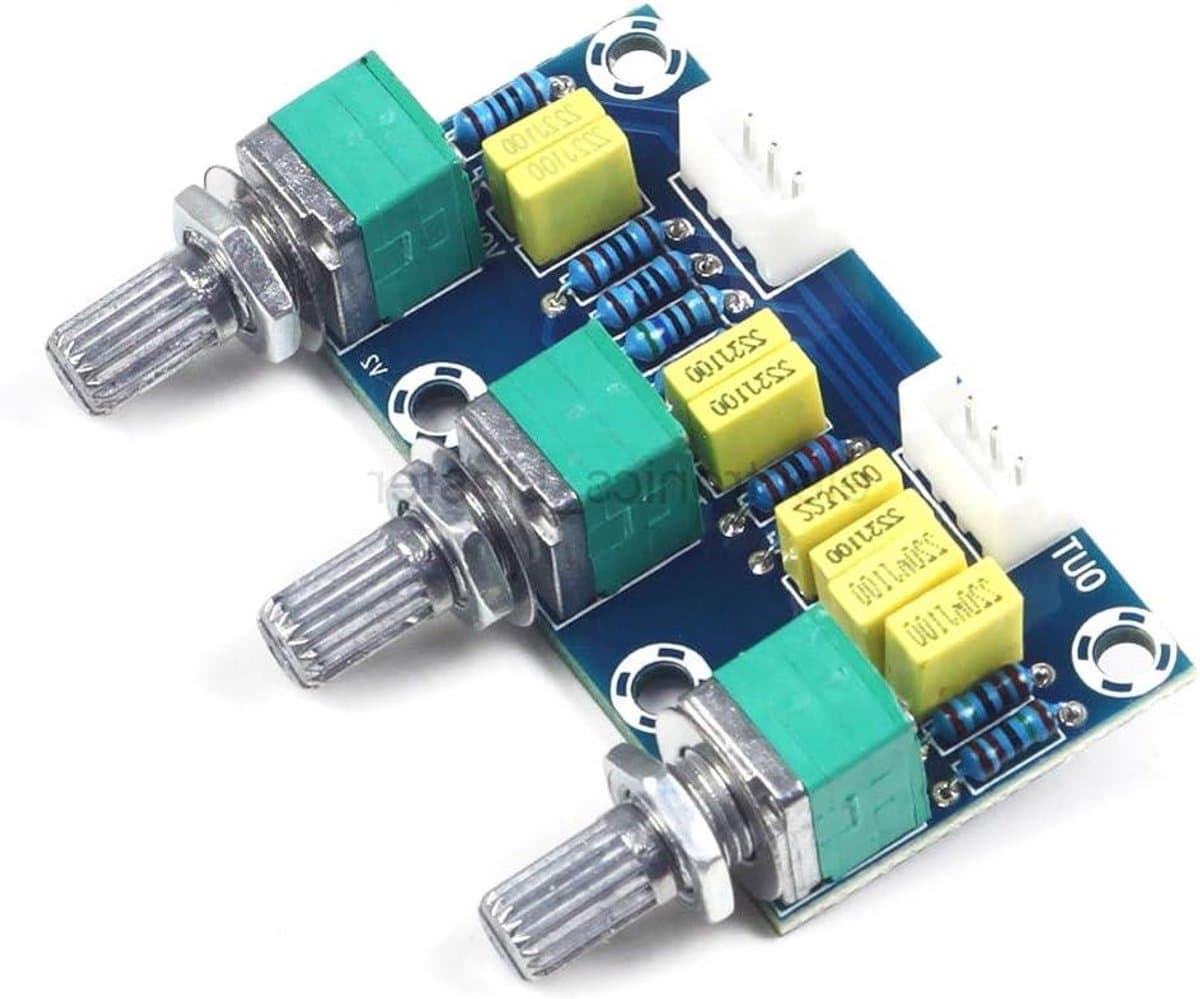 Audio Preamp Board - Tone Board - Hifi Audio - Passieve Toonregeling - 56 x 28mm — afbeelding 1