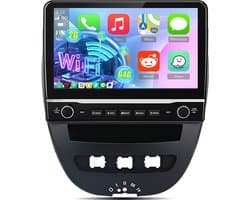 Hexinex - Autoradio - Geschikt Voor Peugeot 107 Toyota Aygo Citroen C1 2004-2014 - 2+64GB CARPLAY WIFI USB