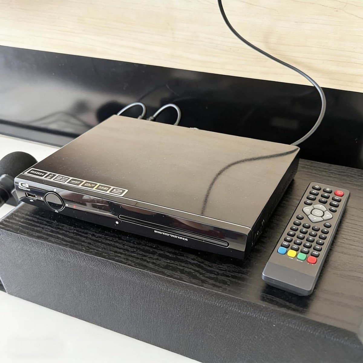 Blu-ray Speler - Regiovrije DVD - Films Kijken - Dubbele USB Poorten - 28 cm Breed - Zwart — afbeelding 1