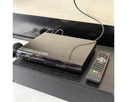 Blu-ray Speler - Regiovrije DVD - Films Kijken - Dubbele USB Poorten - 28 cm Breed - Zwart