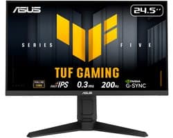 ASUS TUF Gaming VG259QL5A - FHD Fast IPS Gaming Monitor - 200Hz - 0.3ms - G-Sync Compatible - 25 Inch