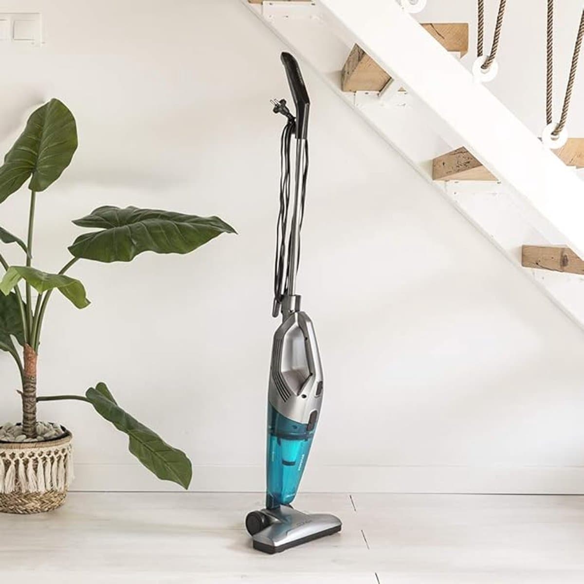 Rechte Stofzuiger - Conga PopStar 1000 Duo - 800W - Steelstofzuiger - Handstofzuiger - Cyclonische Technologie - Lichtgewicht - Zakloos - Zwart — afbeelding 1