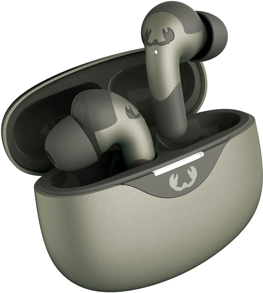Fresh 'n Rebel Twins Ace – Draadloze Bluetooth Oordopjes met Active Noise Cancelling - IPX4 Waterdicht - 34 uur Speeltijd - Dried Green — afbeelding 1