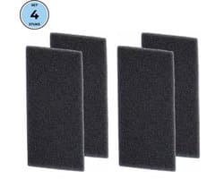 Bramokava 4x Filter geschikt voor Droger Whirlpool Bauknecht Ignis - 481010354757 - 220 x 110 mm - Spons Foam Schuimfilter — afbeelding 1