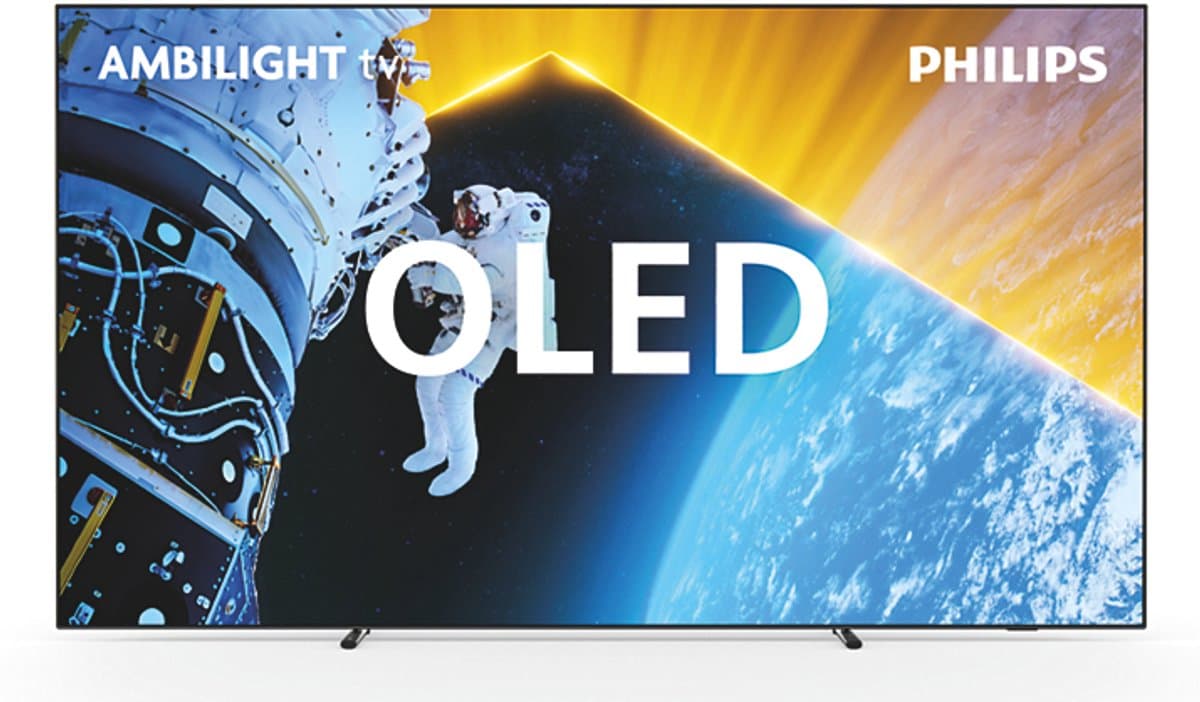 Philips 77OLED849/12 tv 195,6 cm (77") 4K Ultra HD Smart TV Wifi Zwart, Chroom — afbeelding 1