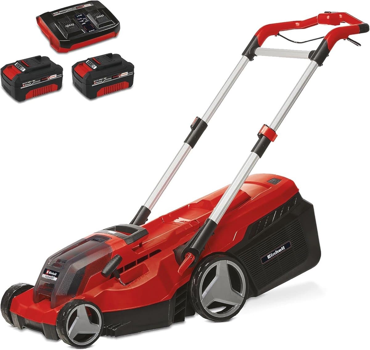 Accu Grasmaaier 36V met Mulching Functie en 45L Opvangzak voor Gazons tot 450 m² — afbeelding 1