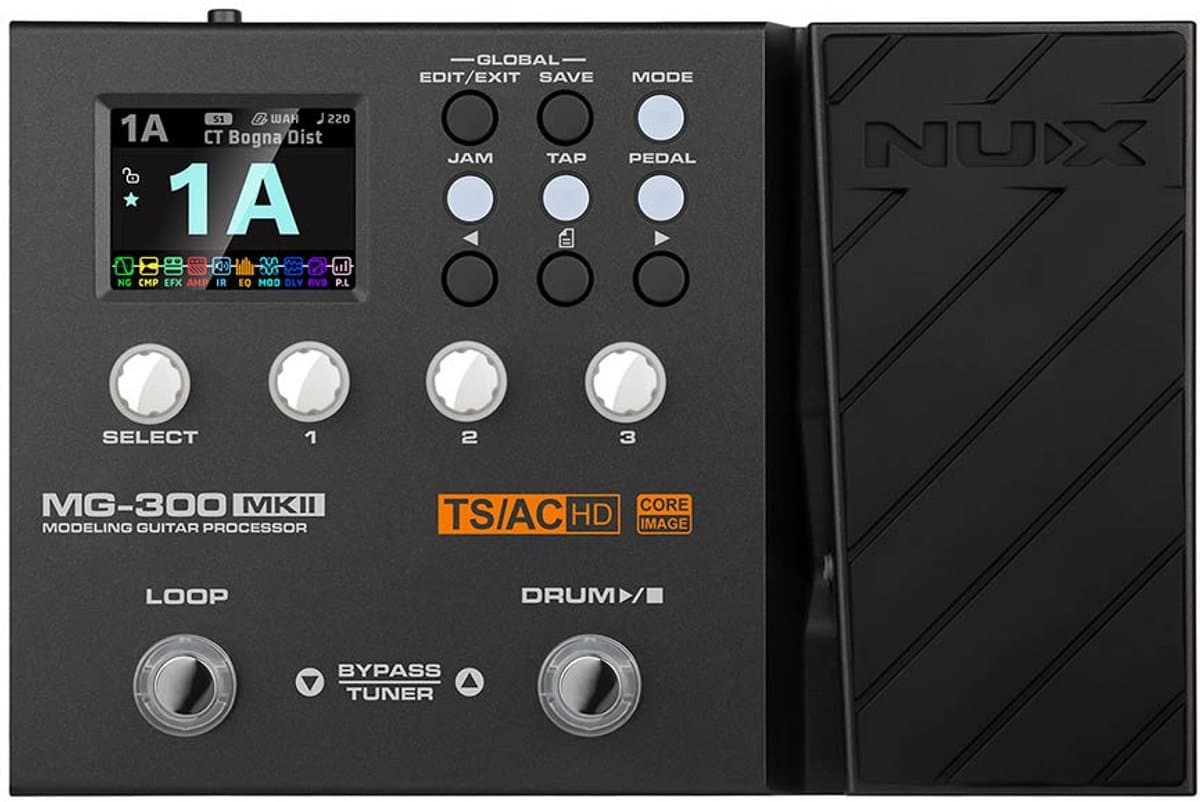 NUX MG-300MK2 multi-effectpedaal met drum machine — afbeelding 1