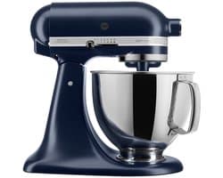 KitchenAid 5KSM175PSEIB - Keukenrobot met kantelbare kop 4,8 L - Standmixer - Artisan met exta accessoires - Ink blauw