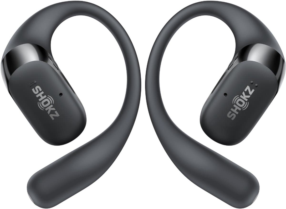 SHOKZ OpenFit 2+ TWS Open-ear Draadloze oordopjes Zwart — afbeelding 1