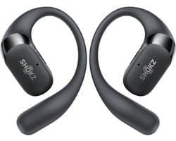 Shokz OpenFit 2+ Open-ear Sporthoofdtelefoon – Dolby Audio – Draadloze Oordopjes – Zwart