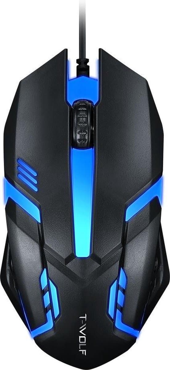 DMV Gaming muis - RGB verlichting - Computermuis met draad - USB-kabel - Links-/rechtshandig — afbeelding 1
