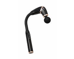 ProEase Massage gun - Ergonomisch Massagepistool voor Rug, Nek, Schouders & Benen – Stil en Krachtig - Verlengde Handvat - 4 massagekoppen - 6 snelheden