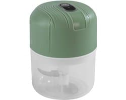 Mini-hakmolen - elektrisch - draagbaar - oplaadbaar via USB - 250 ml - voor het hakken van knoflook - chili - uien - vlees