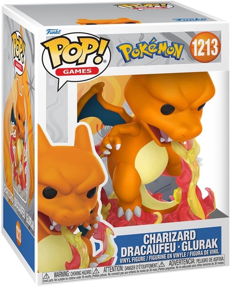 Pop Games: Pokemon - Charizard - Funko Pop #1213 — afbeelding 1