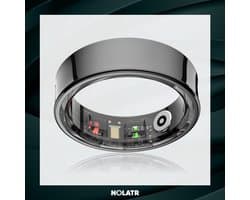 NOLATR LUX Smart Ring - Stappenteller - Slaaptracker - Zwart - Maat 13