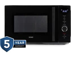 DOMO DO22502 Microgolfoven Solo - Magnetron Vrijstaand - 25L - 900W - Zwart