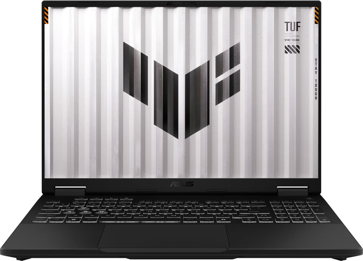 ASUS TUF Gaming A16 FA608UP-TU388W AMD Ryzen™ 7 253 Laptop 40,6 cm (16") WUXGA 16 GB DDR5-SDRAM 512 GB SSD NVIDIA GeForce RTX 5070 Laptop GPU Wi-Fi 6E (802.11ax) Windows 11 Home Grijs QWERTY Nederlands — afbeelding 1