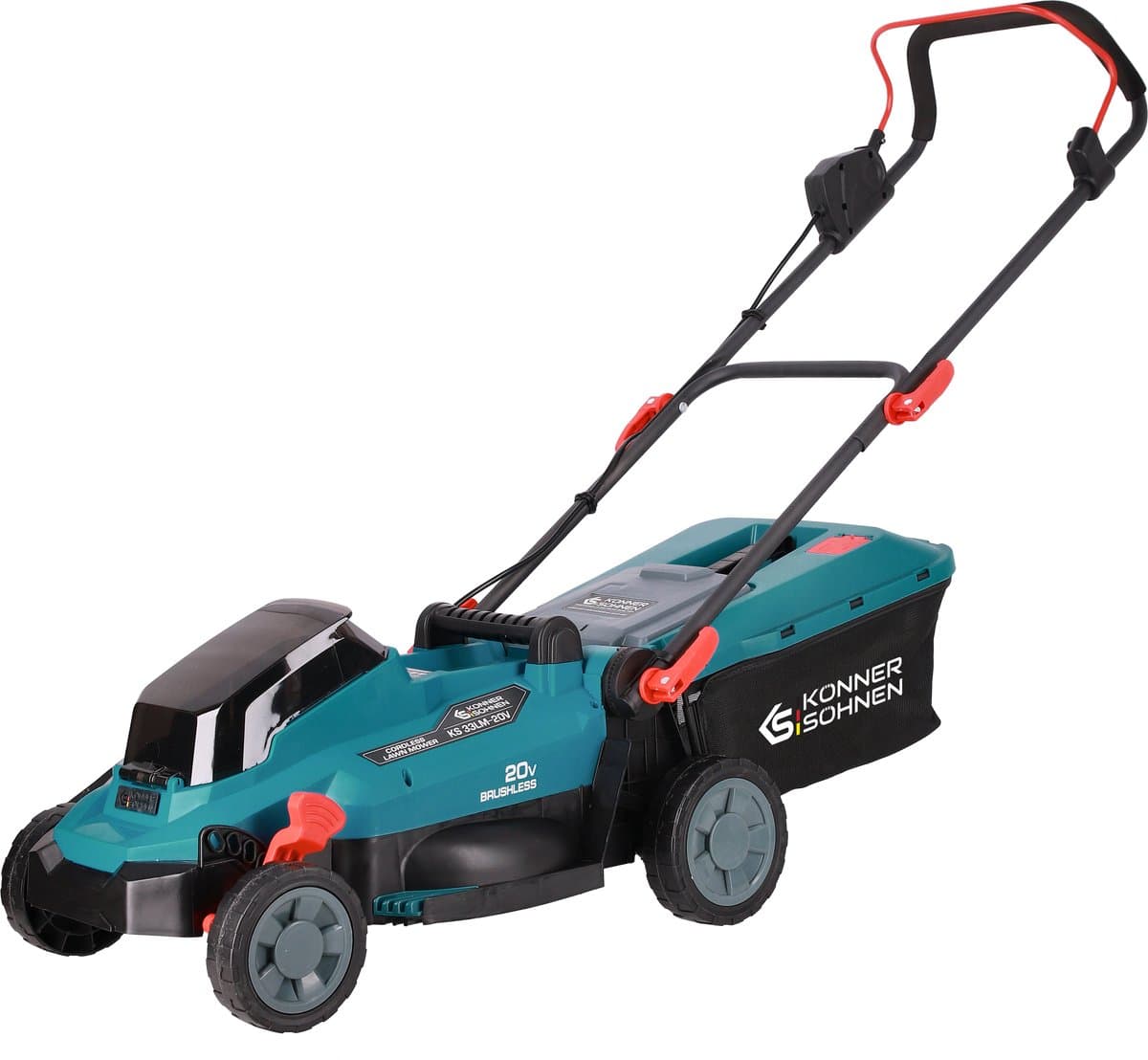 Snoerloze grasmaaier KS 33LM-20V — 33 cm — zonder accu en lader — afbeelding 1
