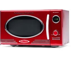 Magnetron - 800 watt - 25,4 liter - Rood