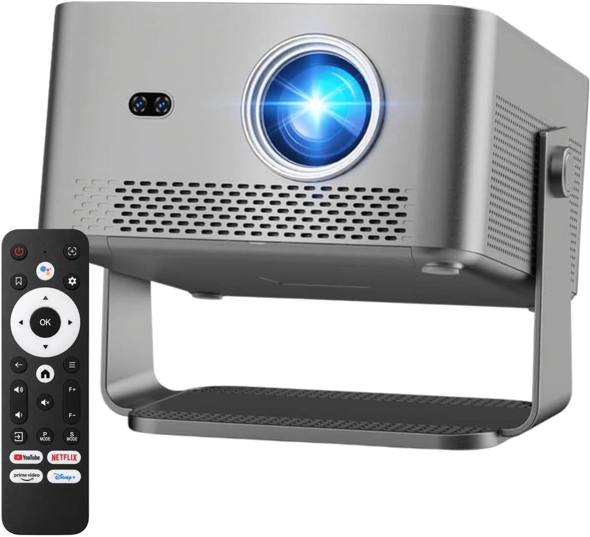 Beamer Full HD 1100 ANSI Lumen - 1080p 4K Upscaling - LED Projector - Draagbaar - Voor Thuisbioscoop Gaming En Outdoor — afbeelding 1