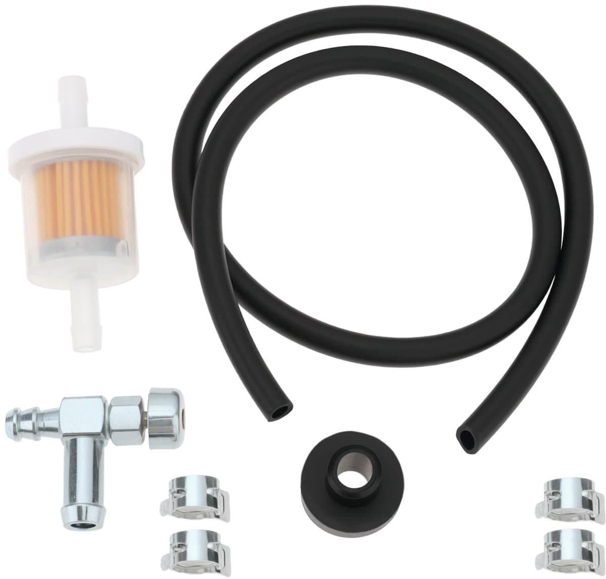 1 Set Grasmaaier Brandstoftankbus met afsluitklep Compatibel met DeVilbiss GT5000 GB5000 GB4010 Compatibel met Craftsman Generac Draagbare Generator 33/64 "Brandstoftankgat — afbeelding 1