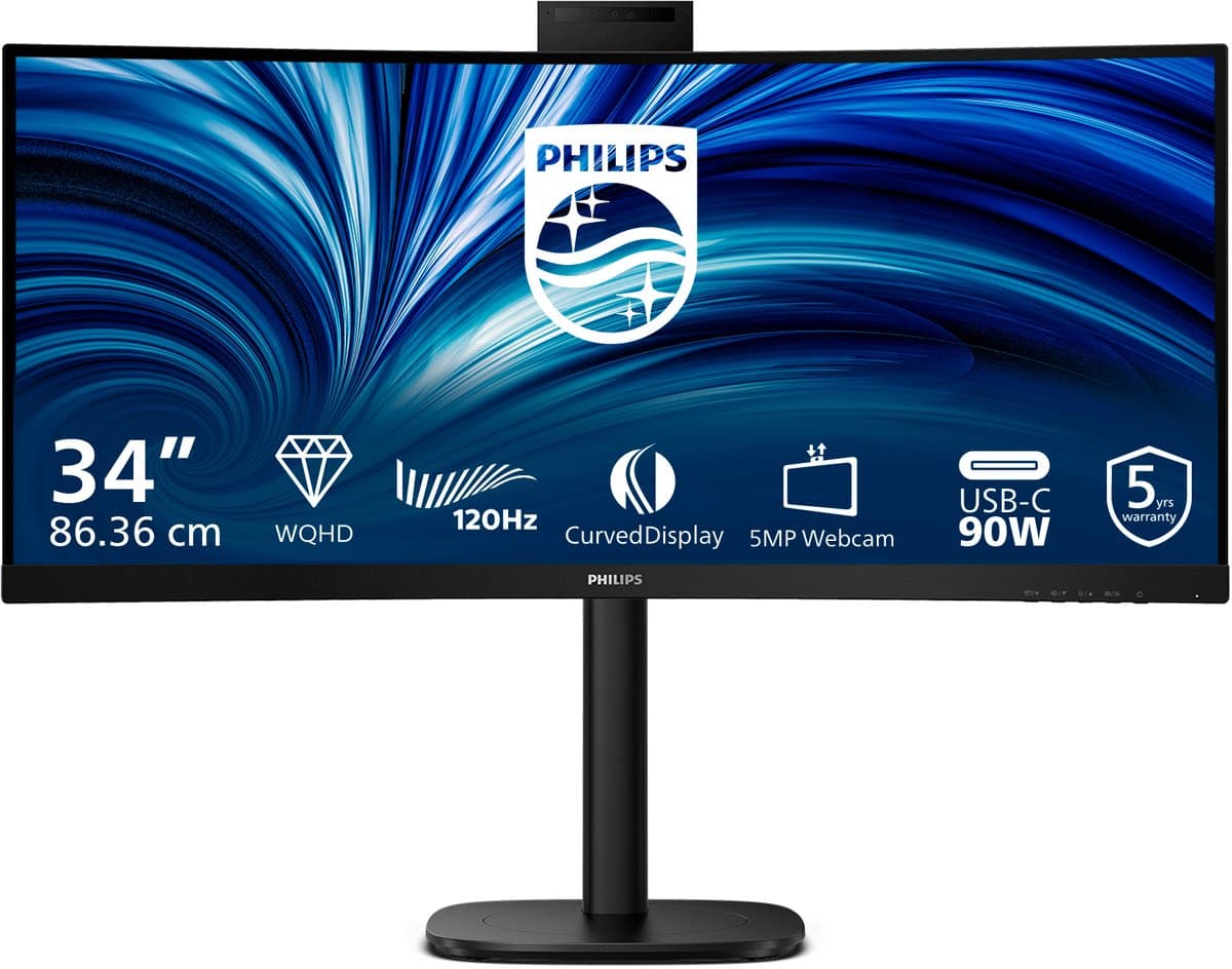 Philips 34B2U3600CH ledmonitor — afbeelding 1