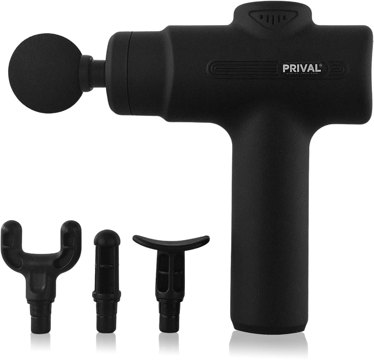 Prival Massage Gun – Spiermassage Apparaat met 4 Opzetstukken — afbeelding 1