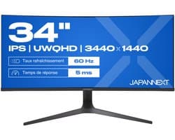 Bureaumonitor 27'' inch 4K UHD 60 Hz JN-IPS340UWQHD60C-C65W-HS