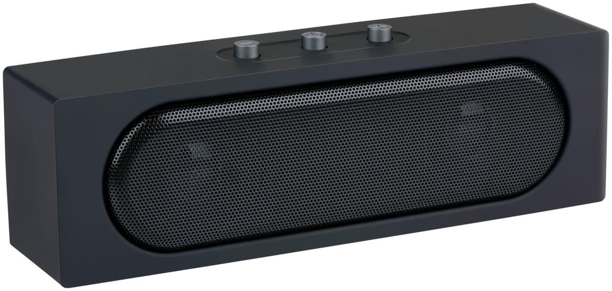 Bluetooth Speaker Retro 2x5W - Draadloze Partybox met AUX En TF Kaart - Muziek Box Binnen en Buiten - 10 Uur Batterijduur - USB-C Oplaadbaar - Zwart — afbeelding 1